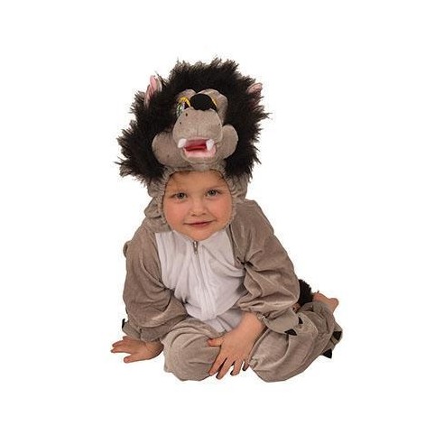 Costume Peluche Loup Enfant
