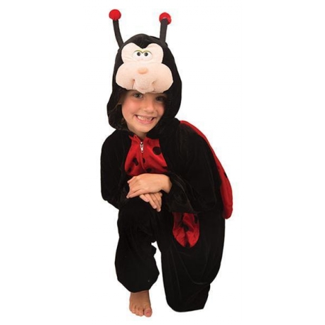 Costume peluche coccinelle enfant