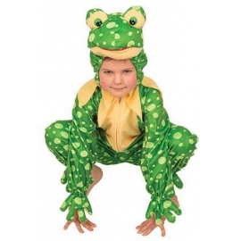 Costume peluche grenouille enfant