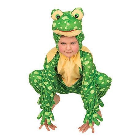 Costume peluche grenouille enfant