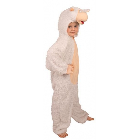 Costume peluche mouton enfant