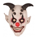 Masque clown avec cornes