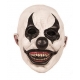 Masque clown noir et blanc