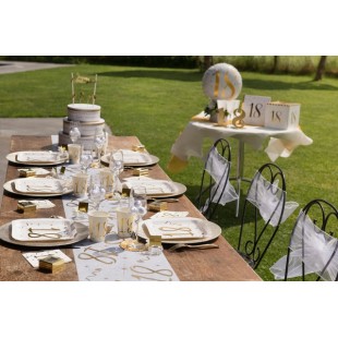 10 gobelets âge noir et blanc - 80 ans 2