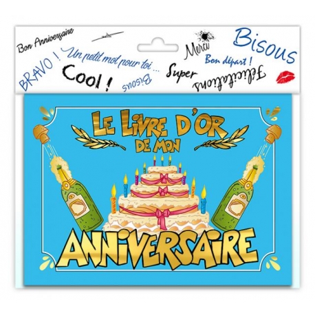 Livre d'or Joyeux anniversaire