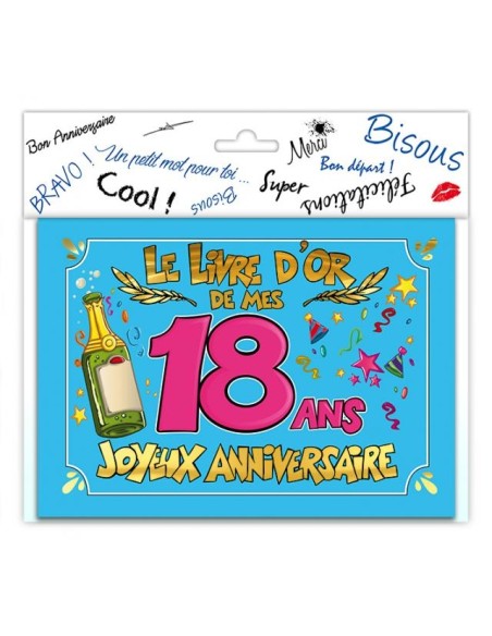 Livre d'or Joyeux anniversaire