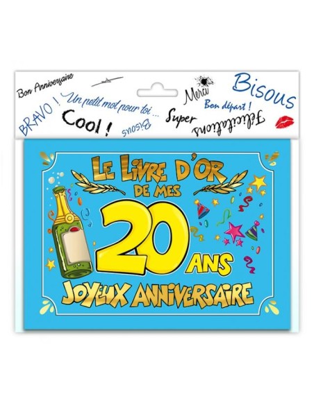 Livre d'or Joyeux anniversaire