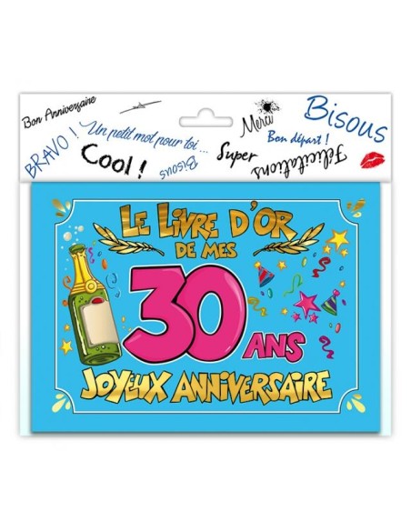 Livre d'or Joyeux anniversaire