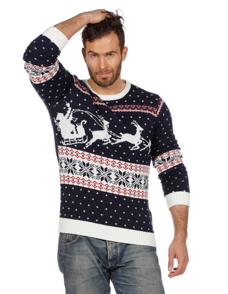 Pull moche homme/femme lutin
