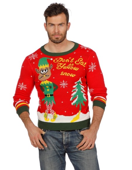 Pull moche homme/femme lutin