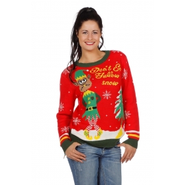 Pull moche homme/femme lutin