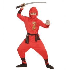 Déguisement Dragon Ninja rouge enfant