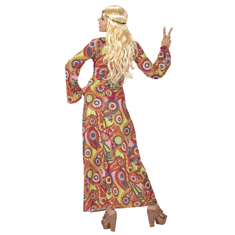 Déguisement Hippie Flower 40/42 - Costume femme pas cher 