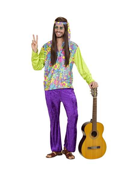 Déguisement adulte hippie homme