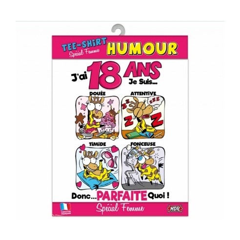 T-Shirt anniversaire femme