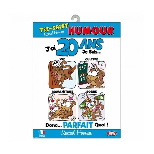 T-Shirt 18 ans homme