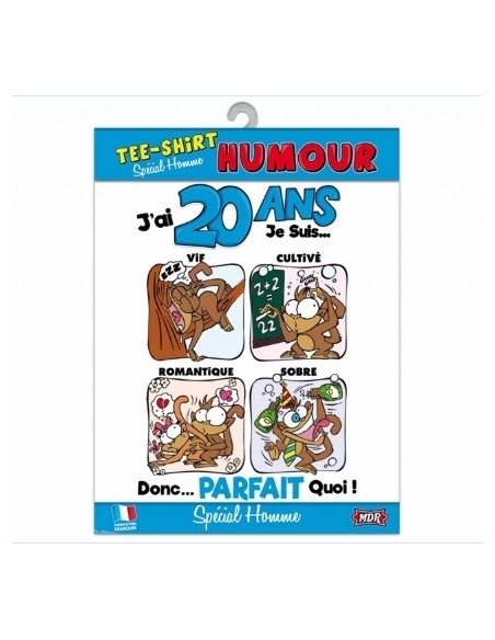 T-Shirt 18 ans homme