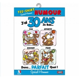 T-Shirt 18 ans homme