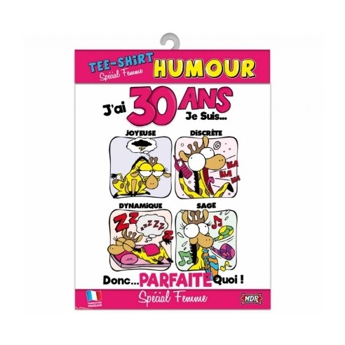 T-Shirt 18 ans femme