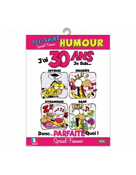 T-Shirt 18 ans femme