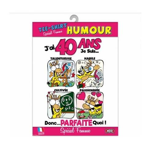 T-Shirt 18 ans femme