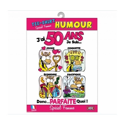 T-Shirt 18 ans femme