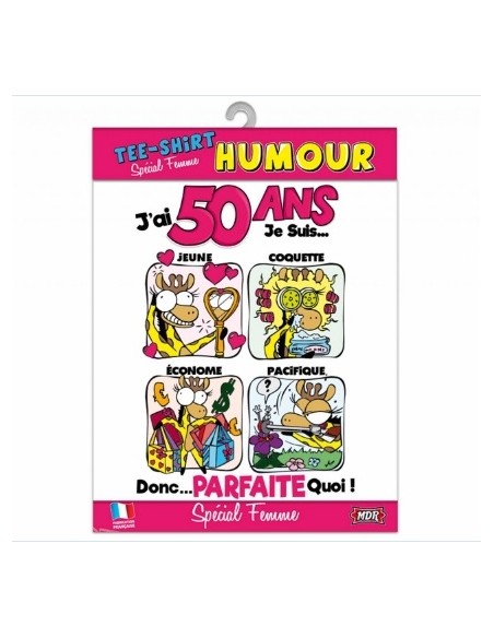 T-Shirt 18 ans femme