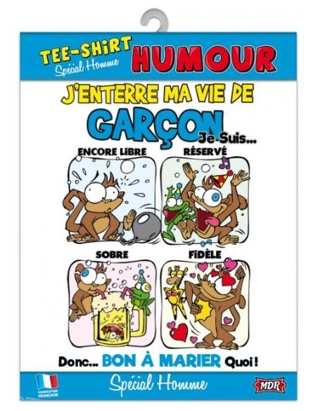 T-Shirt 18 ans homme