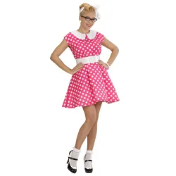 Déguisement Femme années 50 rose Adulte
