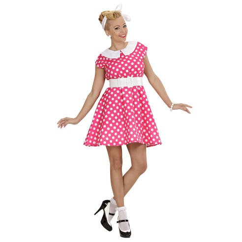 Déguisement Femme années 50 rose Adulte 