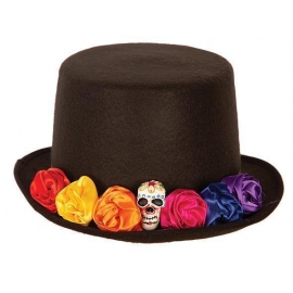 Chapeau Haut de forme Day of the dead