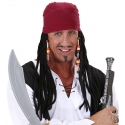 Bandana pirate avec dreadlocks