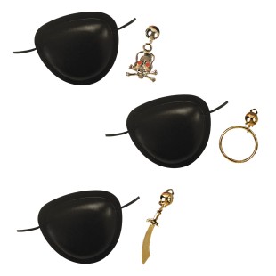 Maxi barbe brune de pirate 2