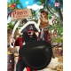 Maxi barbe brune de pirate