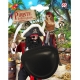 Maxi barbe brune de pirate