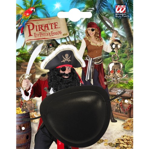 Maxi barbe brune de pirate