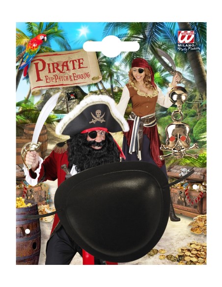 Maxi barbe brune de pirate