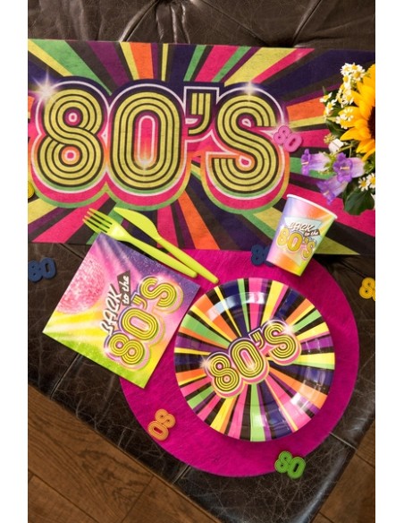 Serviettes 80's x20