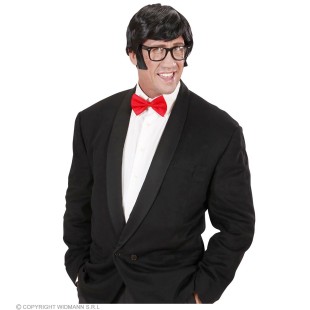 Noeud papillon satin luxe noir 2