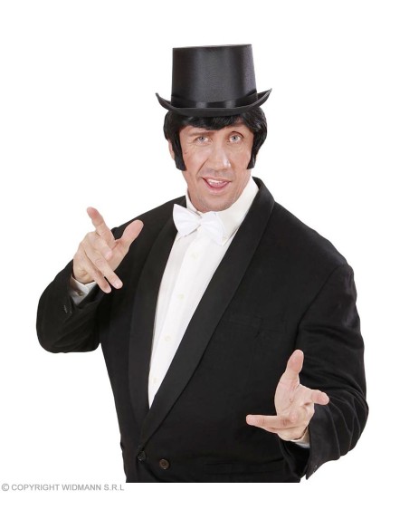 Noeud papillon satin luxe noir