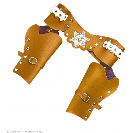 Double Holster marron