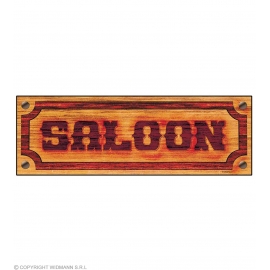 Décoration western saloon 78x26cm