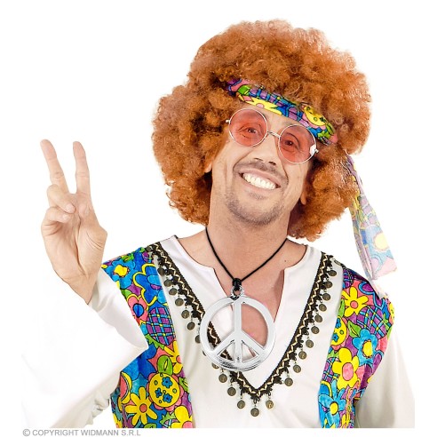 Bandeau hippie avec perles et plumes