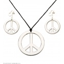 Collier et boucles d'oreilles Hippie