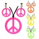 Collier et boucles d'oreilles Hippie