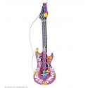 Guitare gonflable hippie 105cm