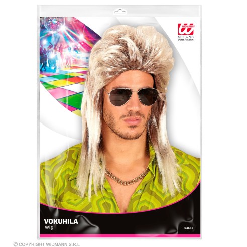 Chapeau funk paillettes néon orange