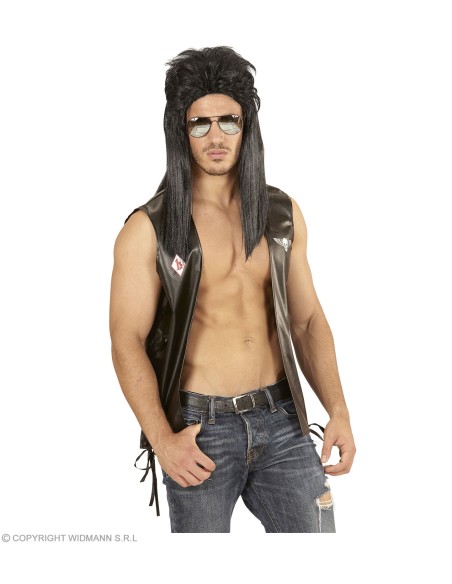 Perruque Mullet blonde