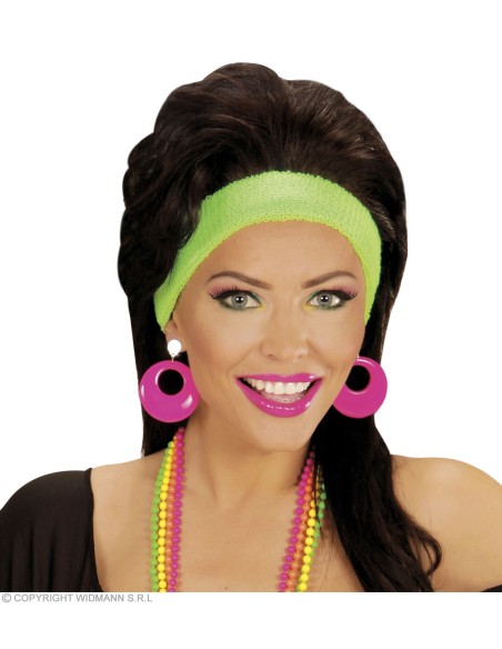 Perruque + moustache Playboy noir