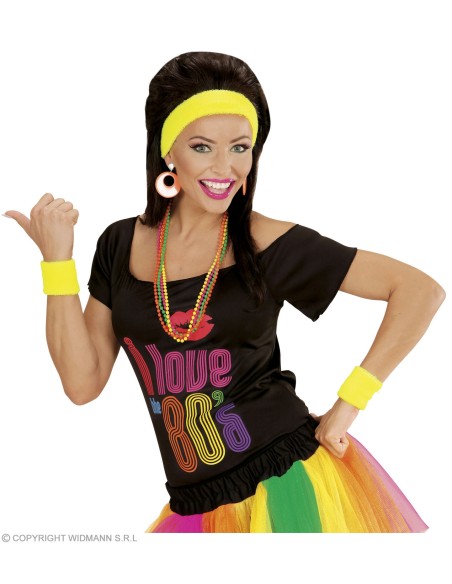 Boucles d'oreilles vert néon